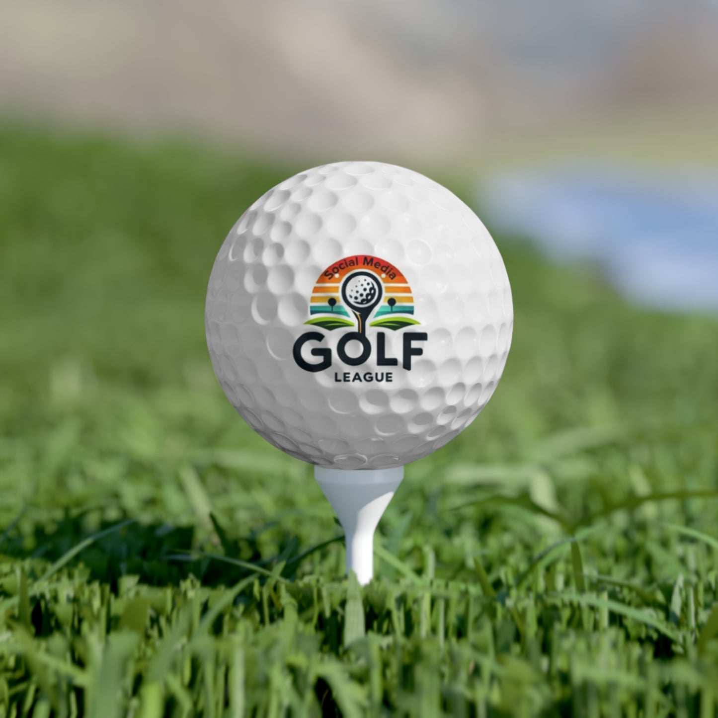 SMGL Golf Balls - 6 Pack for Fun Golfing
