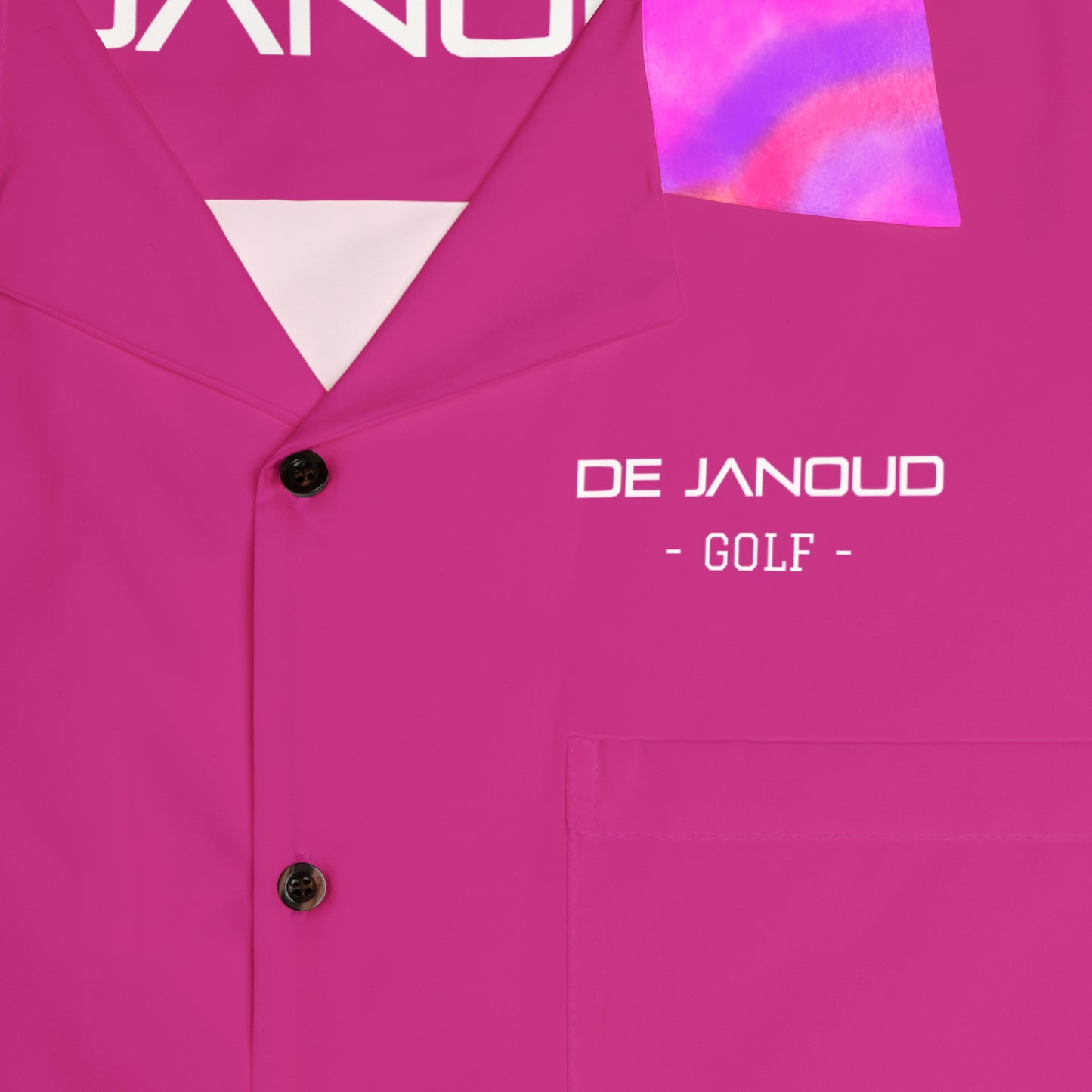 Fairway Shirt - Golf pink clouds