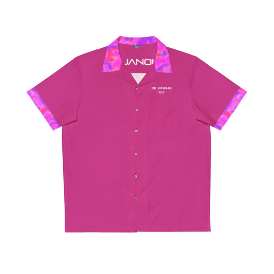 Fairway Shirt - Golf pink clouds