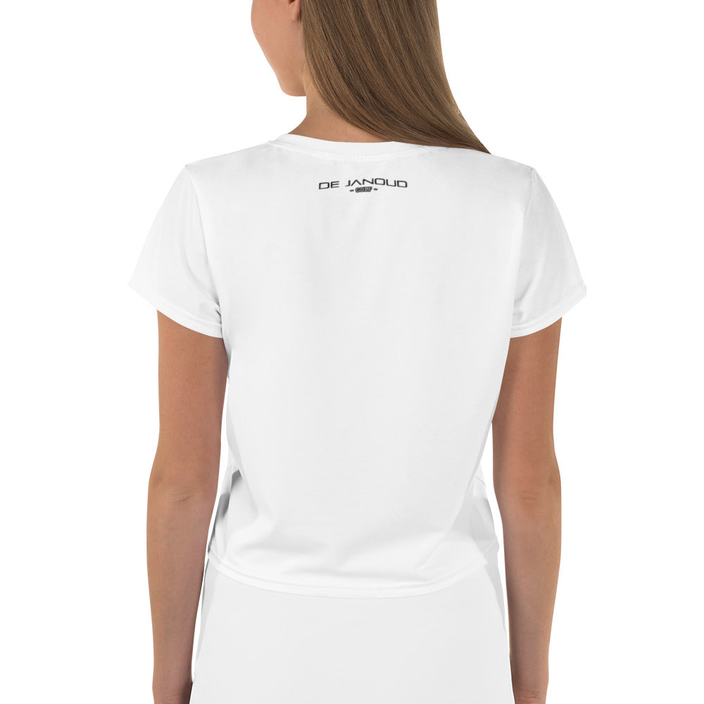 Golf Crop Tee candy white