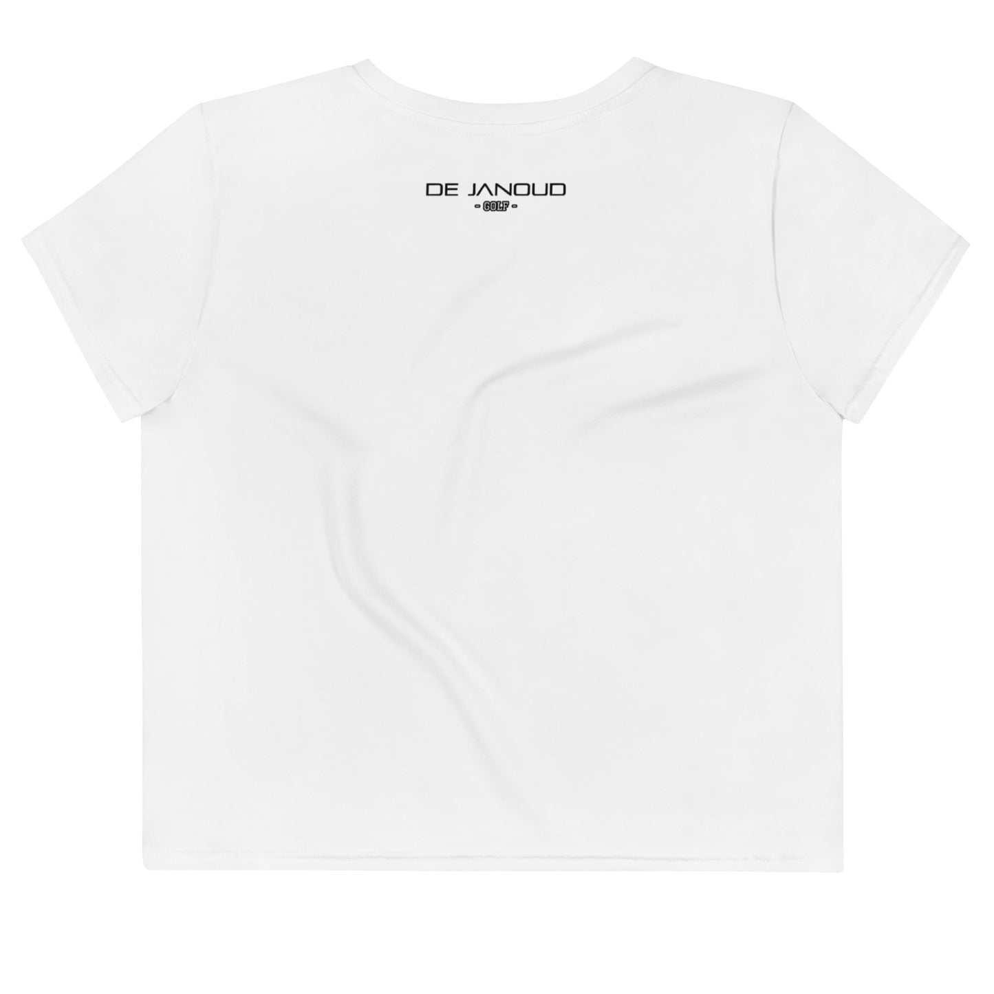 Golf Crop Tee candy white