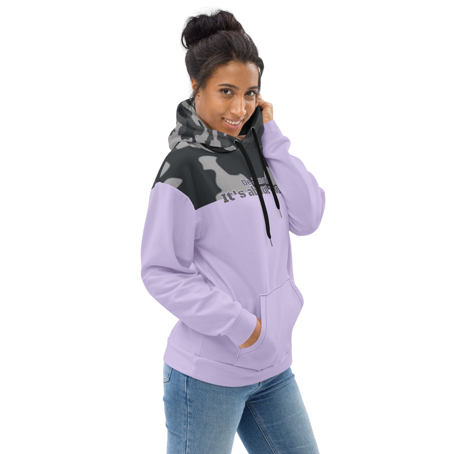 GOLF Hoodie Camo. purple fog