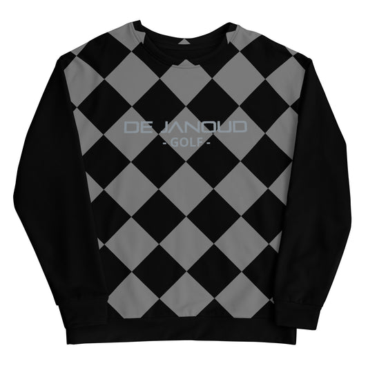 Golf - Pullover Karo black grey