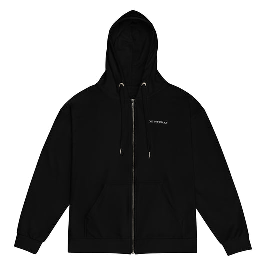 DJ Unisex Zip Hoodie black