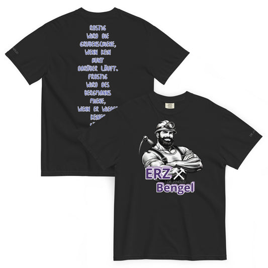 ERZ Bengel - Grubenschiene T-Shirt schwarz