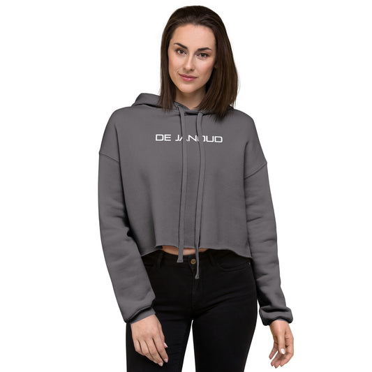 Crop Hoodie coal