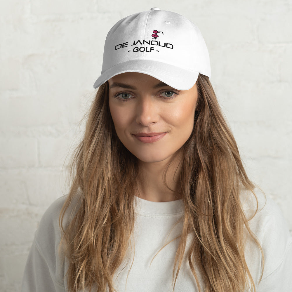 De Janoud - Golf - Classic Cap flamingo white