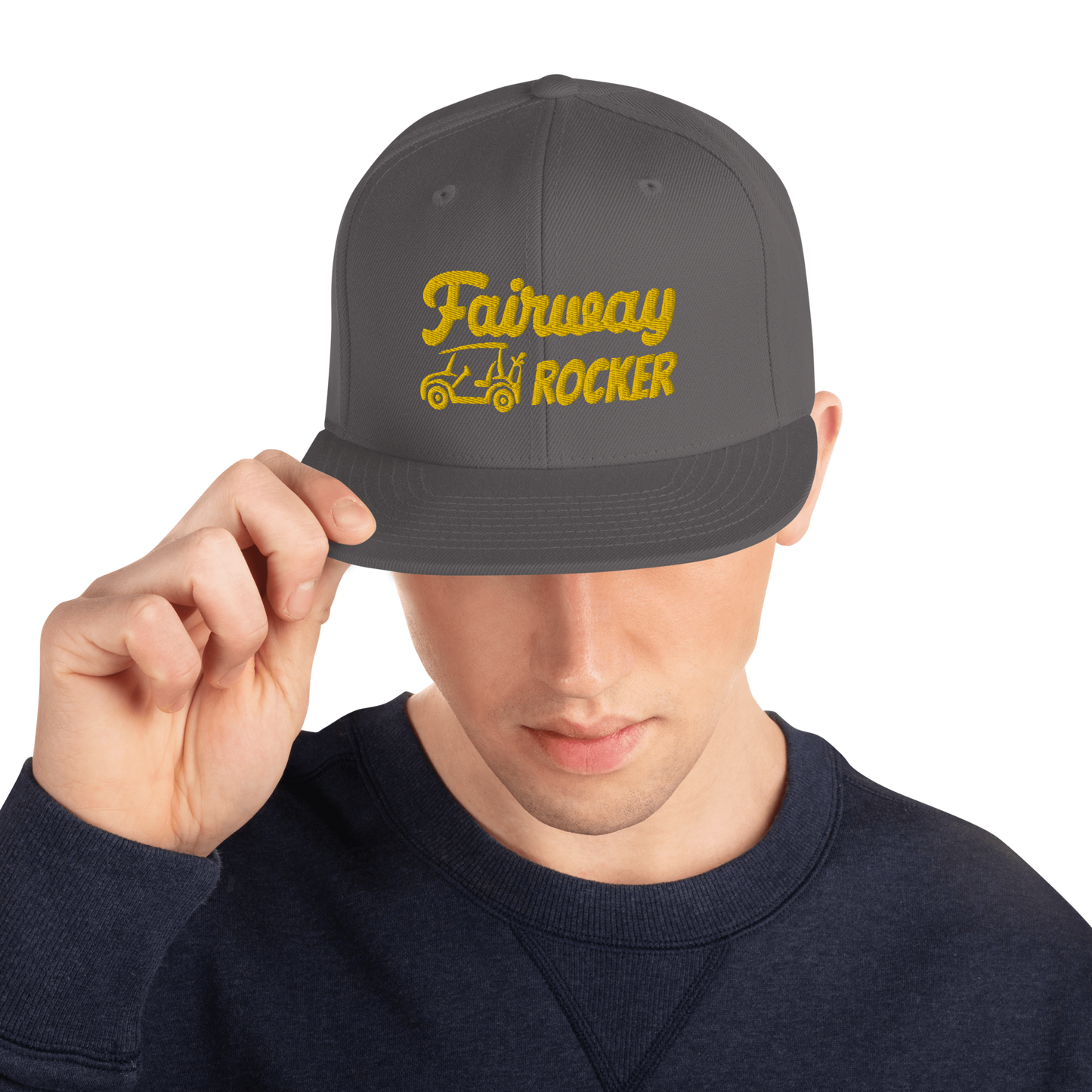 Fairway Rocker Snapback Cap DJ Gold dark