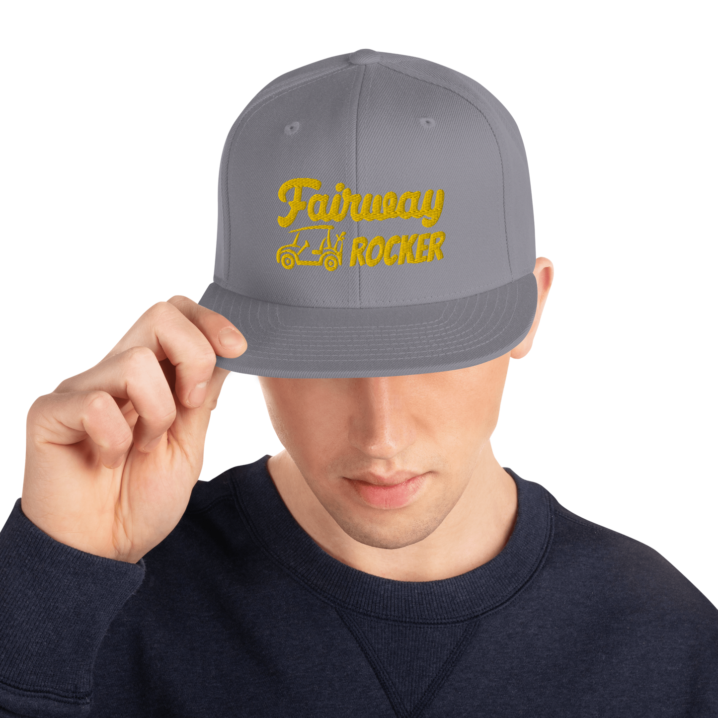 Fairway Rocker Snapback Cap DJ Gold dark