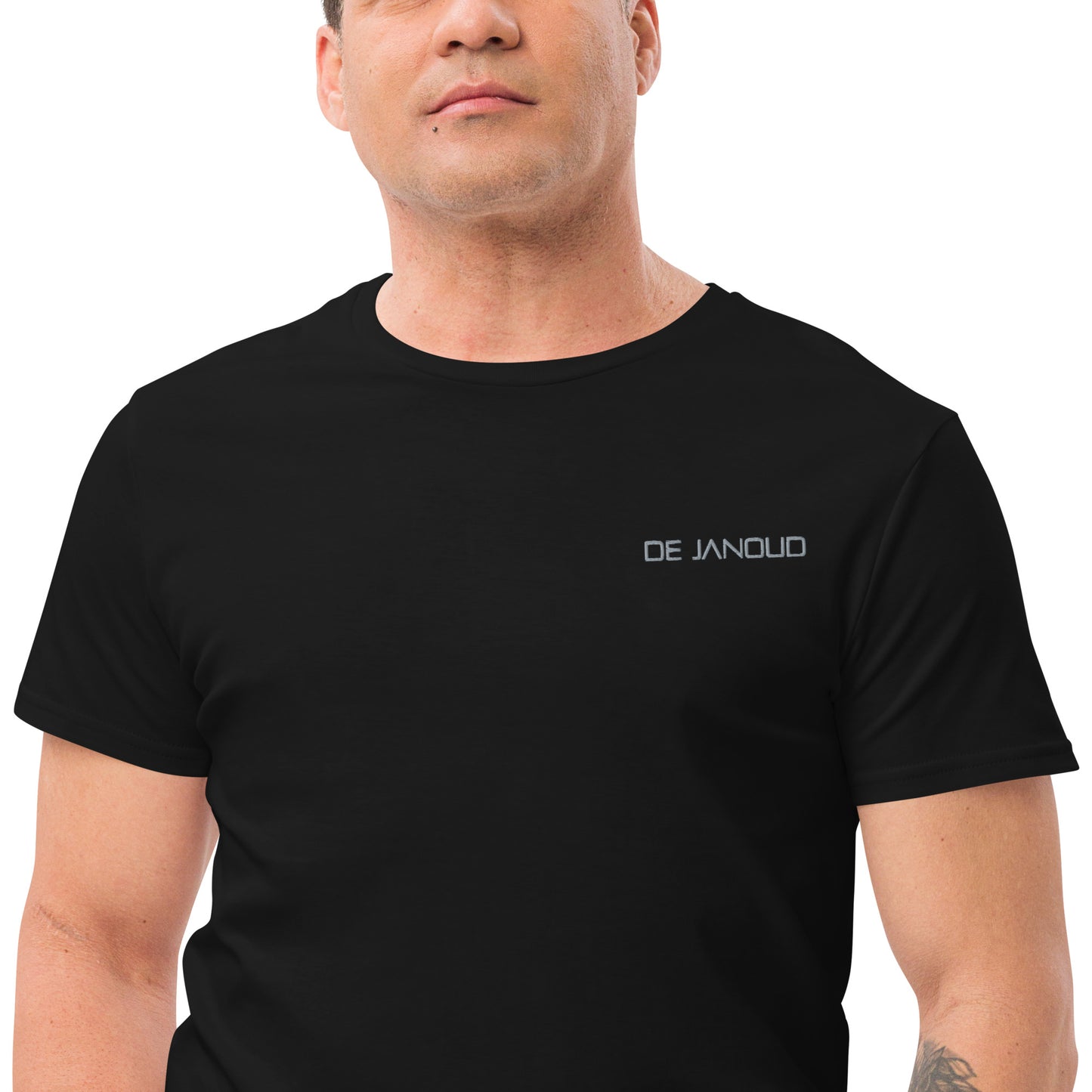 De Janoud - Embroidered Premium Cotton Men T-Shirt