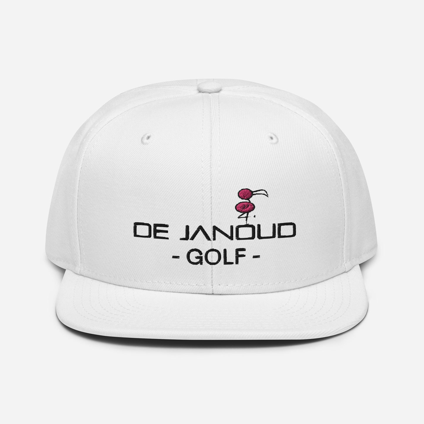 De Janoud - Golf - Snapback Cap flami white