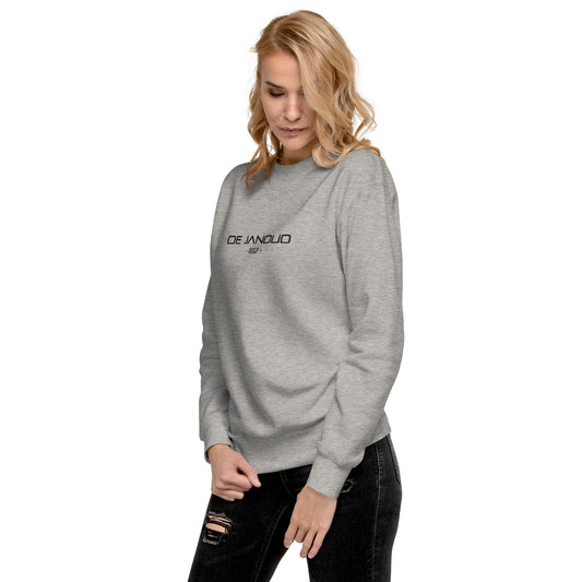 De Janoud Golf - embroidered Unisex Premium Sweater in noble