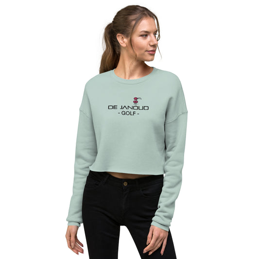 DJ Golf Cropped Sweatshirt dusty blue