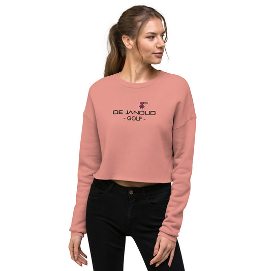 DJ Golf Cropped Sweatshirt mauve